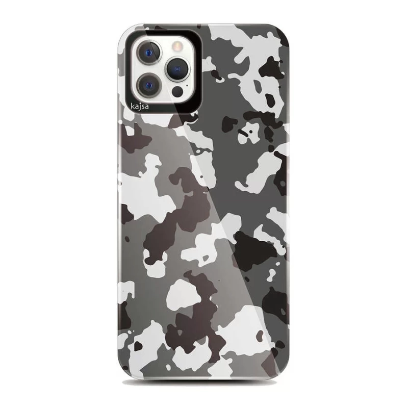 More TR Apple iPhone 12 Pro Kılıf Kajsa Camo Kapak