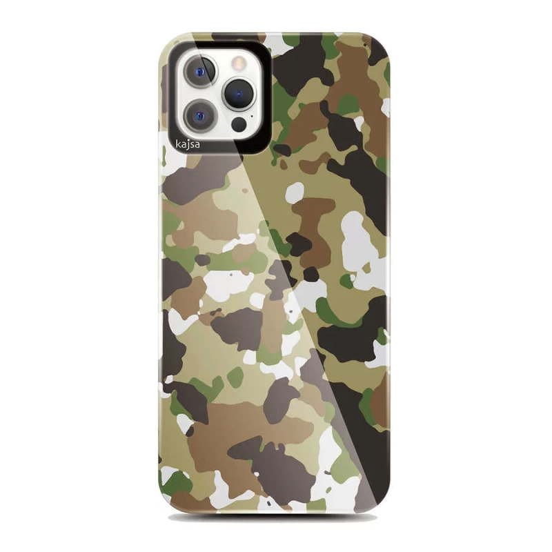 More TR Apple iPhone 12 Pro Kılıf Kajsa Camo Kapak