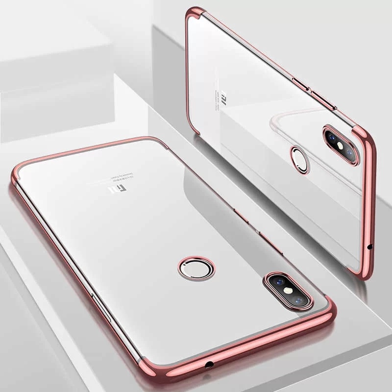 More TR Xiaomi Redmi Note 5 Pro Kılıf Zore Dört Köşeli Lazer Silikon Kapak