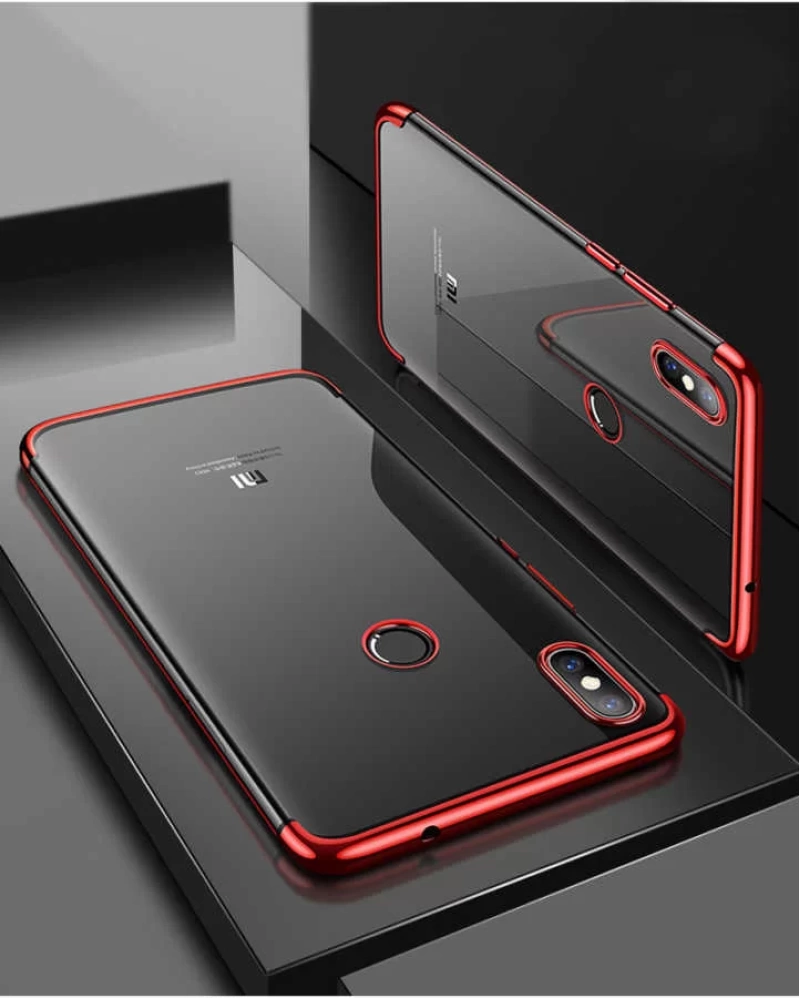 More TR Xiaomi Redmi S2 Kılıf Zore Dört Köşeli Lazer Silikon Kapak