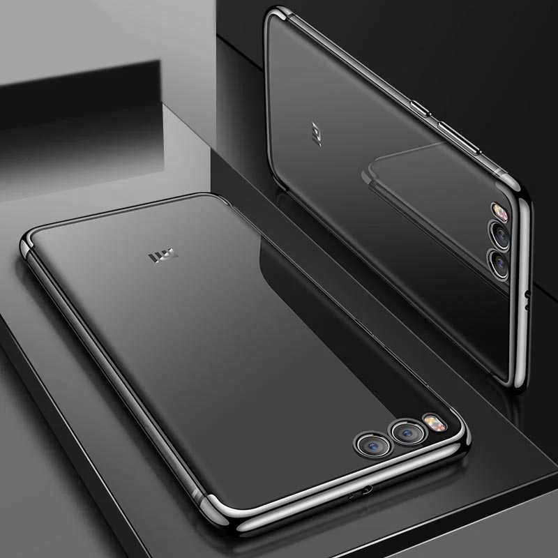 Xiaomi Mi 6 Kılıf Zore Dört Köşeli Lazer Silikon Kapak