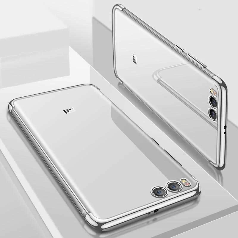 Xiaomi Mi 6 Kılıf Zore Dört Köşeli Lazer Silikon Kapak