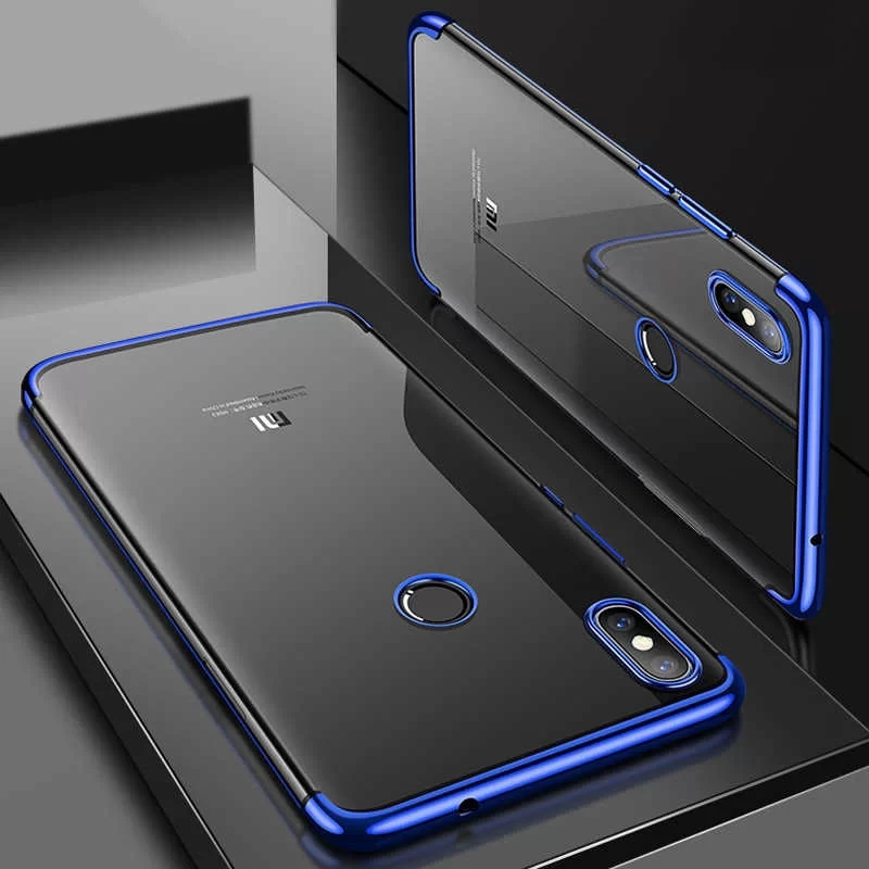 Xiaomi Mi 8 SE Kılıf Zore Dört Köşeli Lazer Silikon Kapak