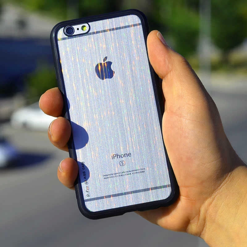 Apple iPhone 6 Kılıf Zore Çizgili Craft Arka Kapak