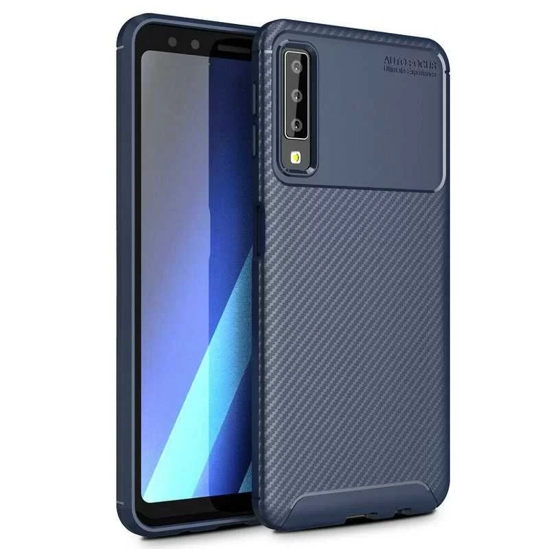 Galaxy A7 2018 Kılıf Zore Negro Silikon Kapak