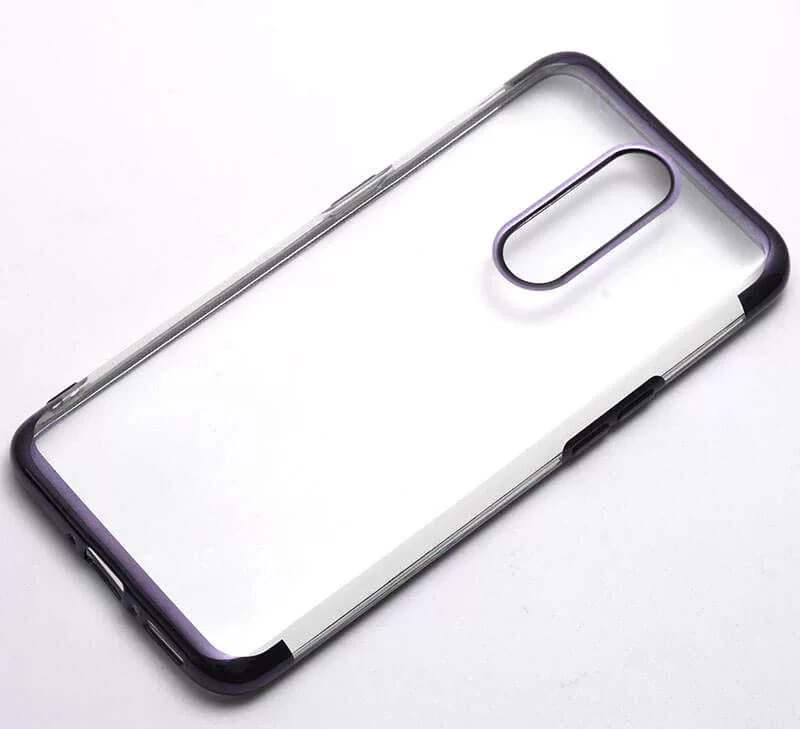 Oppo RX17 Pro Kılıf Zore Dört Köşeli Lazer Silikon Kapak