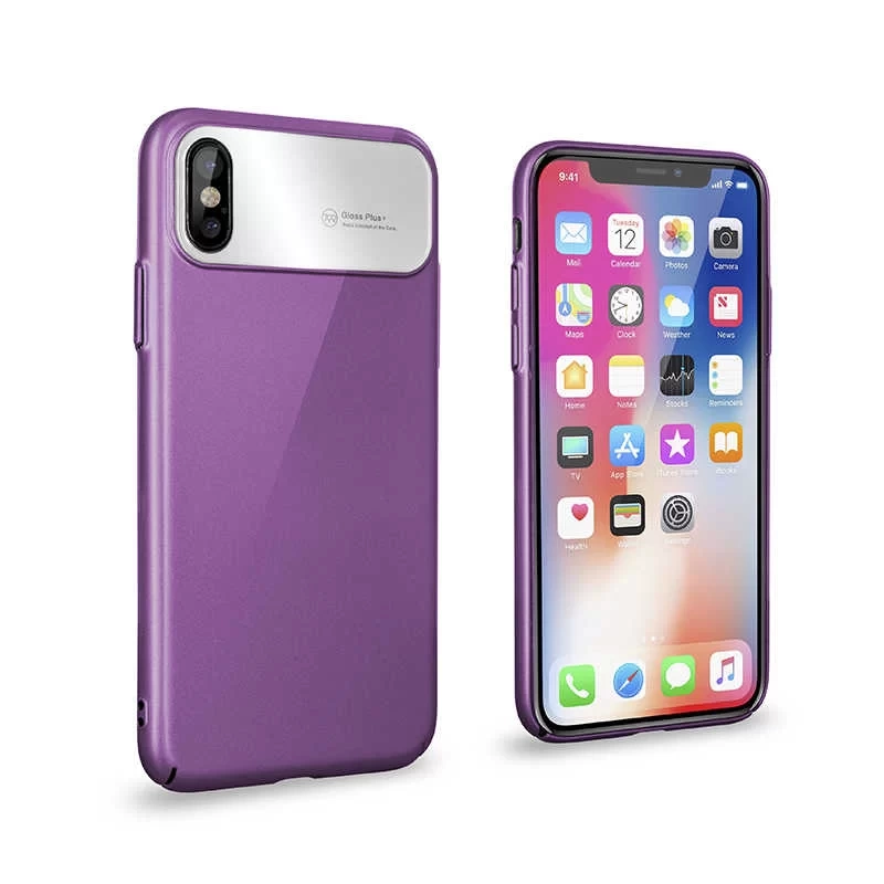 More TR Apple iPhone XS 5.8 Kılıf Roar Ultra-Air Hard Kapak