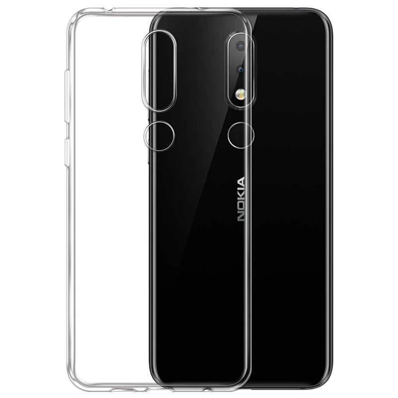 More TR Nokia 5.1 Plus Kılıf Zore Süper Silikon Kapak