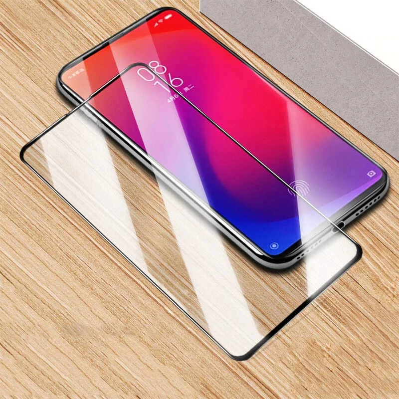 Xiaomi Mi 9T Zore Kenarları Kırılmaya Dayanıklı Cam Ekran Koruyucu