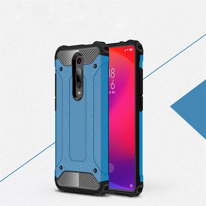 Xiaomi Mi 9T Kılıf Zore Crash Silikon Kapak