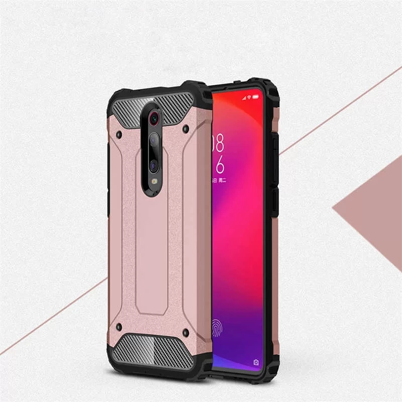 Xiaomi Mi 9T Kılıf Zore Crash Silikon Kapak