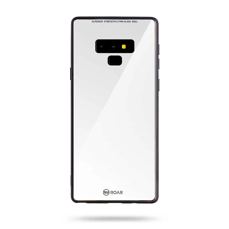 Galaxy Note 9 Kılıf Roar Mira Glass Kapak