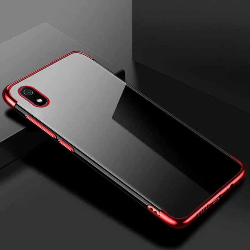 Xiaomi Redmi 7A Kılıf Zore Dört Köşeli Lazer Silikon Kapak