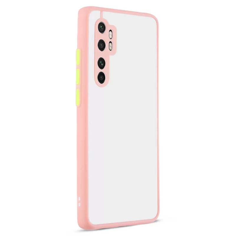 More TR Xiaomi Mi Note 10 Lite Kılıf Zore Hux Kapak