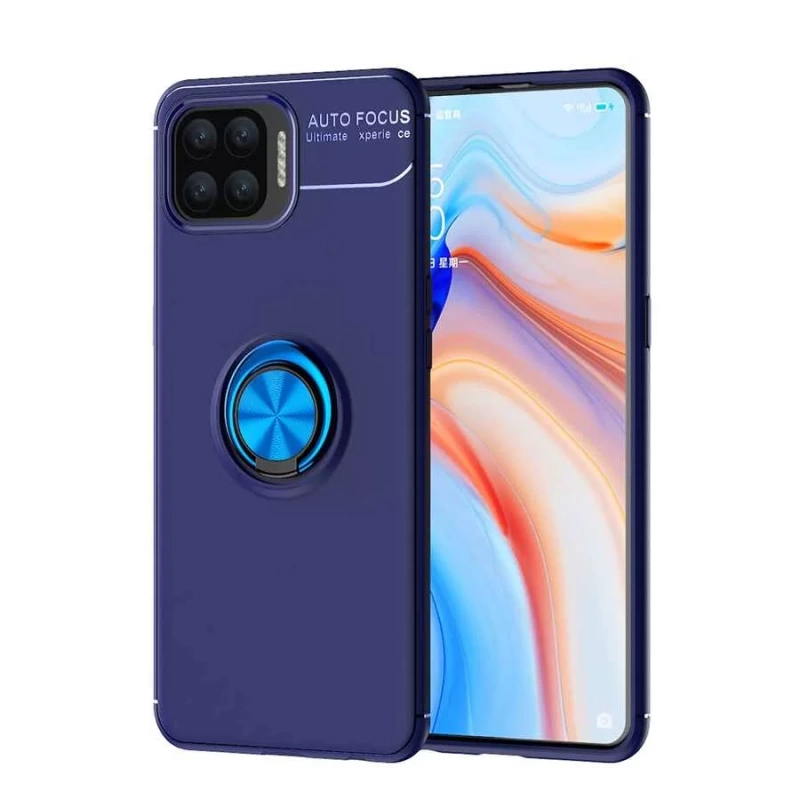 More TR Oppo Reno 4 Lite Kılıf Zore Ravel Silikon Kapak