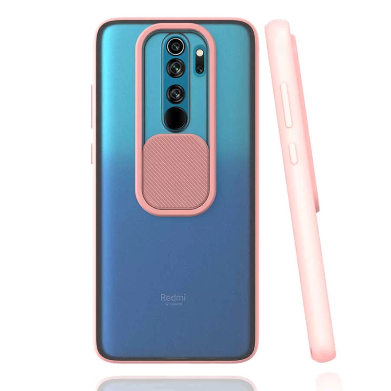 More TR Xiaomi Redmi Note 8 Pro Kılıf Zore Lensi Kapak