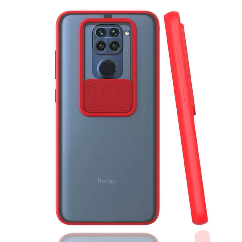 More TR Xiaomi Redmi Note 9 Kılıf Zore Lensi Kapak