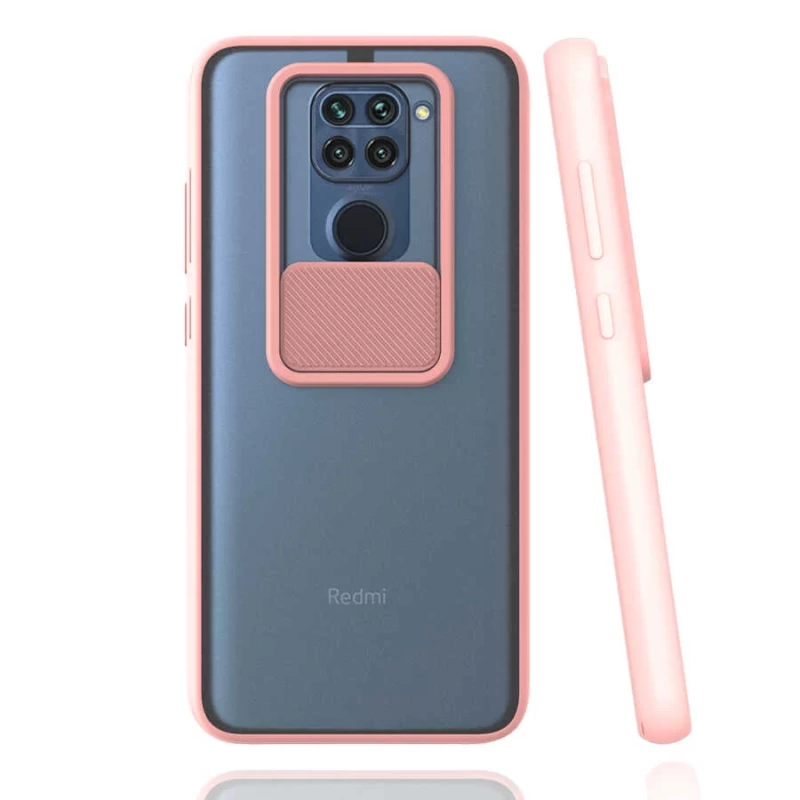 More TR Xiaomi Redmi Note 9 Kılıf Zore Lensi Kapak