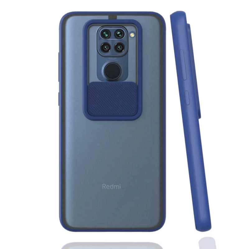 More TR Xiaomi Redmi Note 9 Kılıf Zore Lensi Kapak