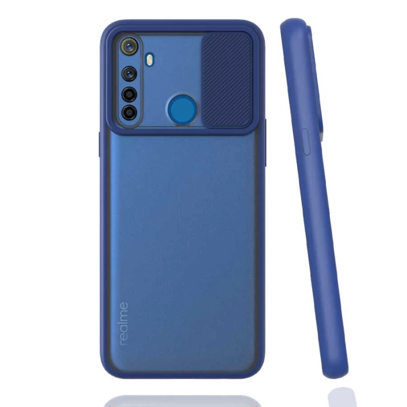 More TR Realme 5İ Kılıf Zore Lensi Kapak