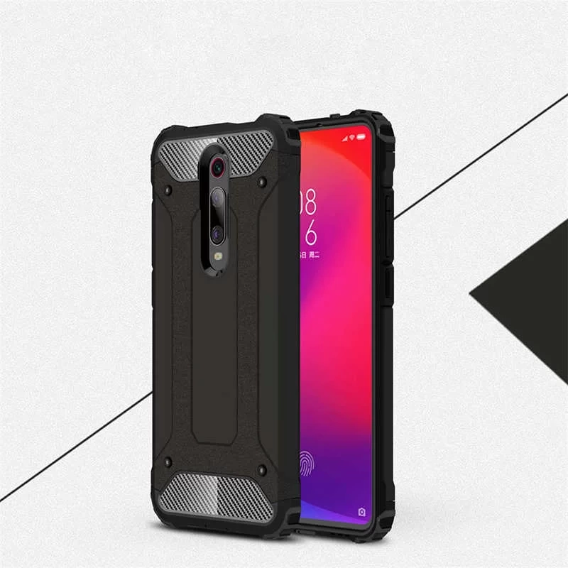 Xiaomi Mi 9T Kılıf Zore Crash Silikon Kapak