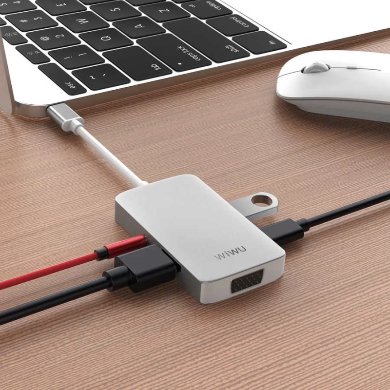 More TR Wiwu Alpha 513HVP Type-C VGA Adaptörü