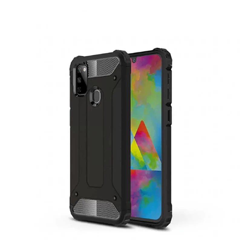 More TR Galaxy M21 Kılıf Zore Crash Silikon Kapak