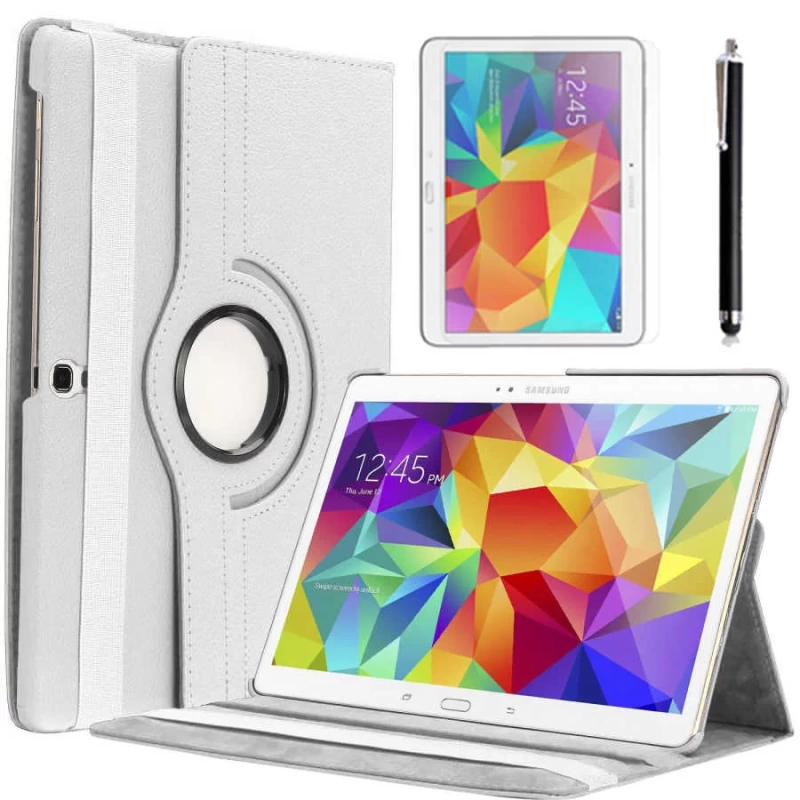 More TR Galaxy Tab 4 10.1 T530 Zore Dönebilen Standlı Kılıf