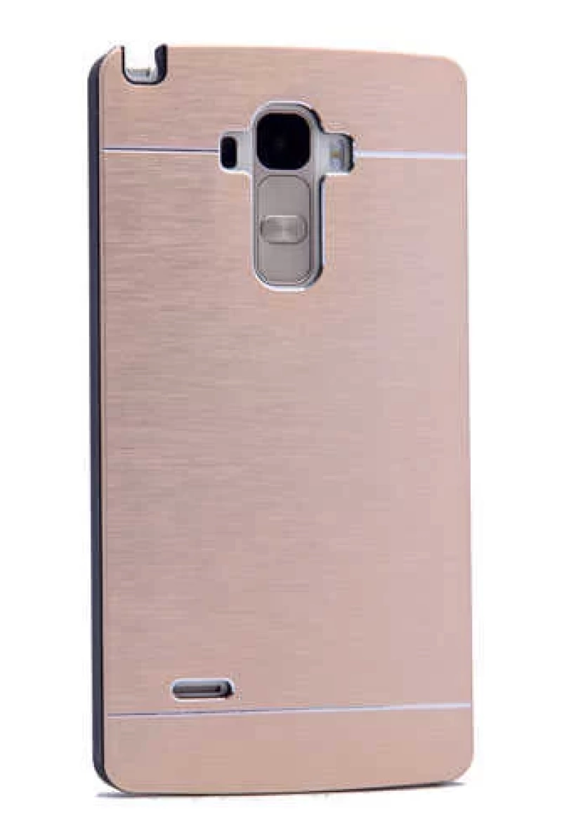 LG G4 Stylus Kılıf Zore New Motomo Kapak