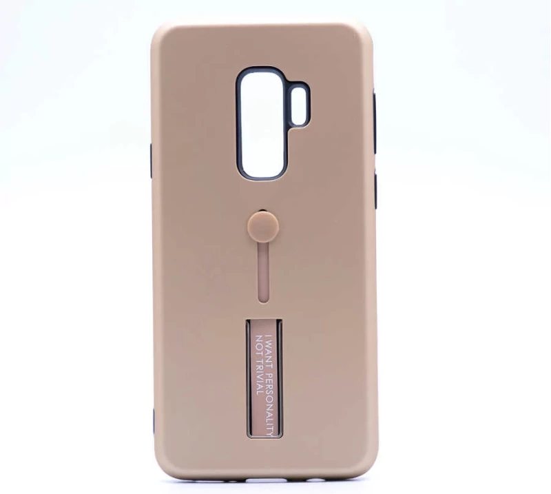 Galaxy S9 Plus Kılıf Zore Olive Standlı Kapak