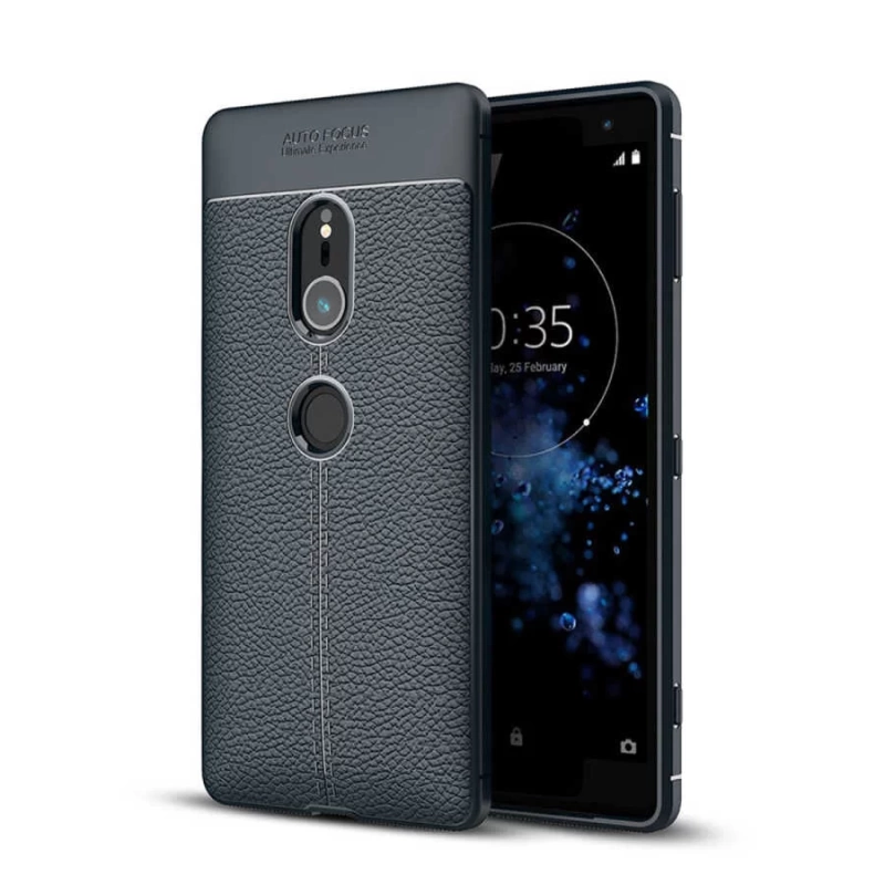 Sony Xperia XZ2 Kılıf Zore Niss Silikon Kapak