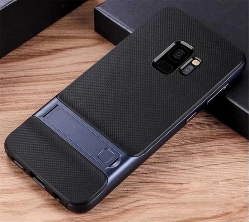 Galaxy S9 Plus Kılıf Zore Standlı Verus Silikon