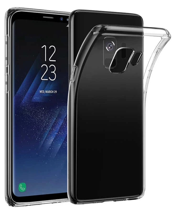 Galaxy S9 Kılıf Zore İmax Silikon Kamera Korumalı