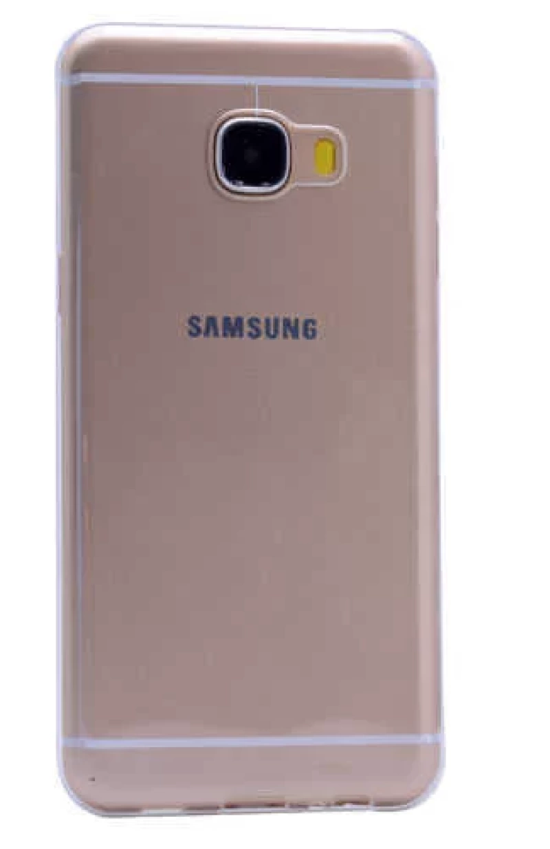 Galaxy C5 Kılıf Zore Ultra İnce Silikon Kapak 0.2 mm