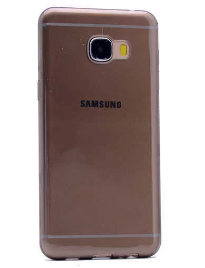 Galaxy C5 Kılıf Zore Ultra İnce Silikon Kapak 0.2 mm