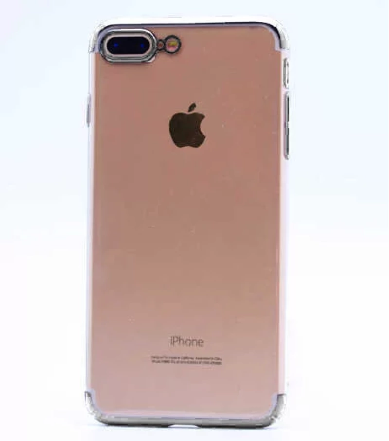 Apple iPhone 7 Plus Kılıf Zore Tareks Şeffaf Kapak