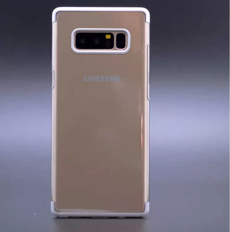 Galaxy Note 8 Kılıf Zore Tareks Şeffaf Kapak