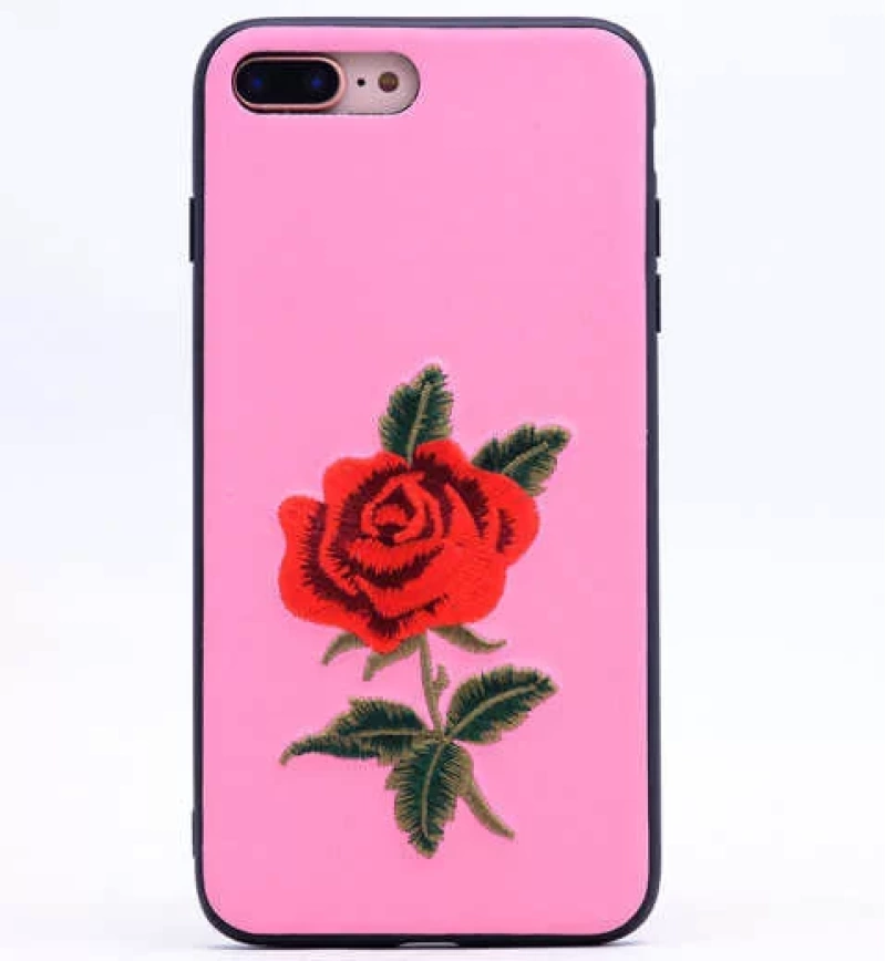 Apple iPhone 7 Plus Kılıf Zore Rose Kapak