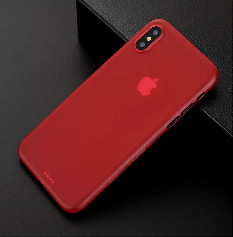 Apple iPhone X Kılıf Zore 1.Kalite PP Silikon