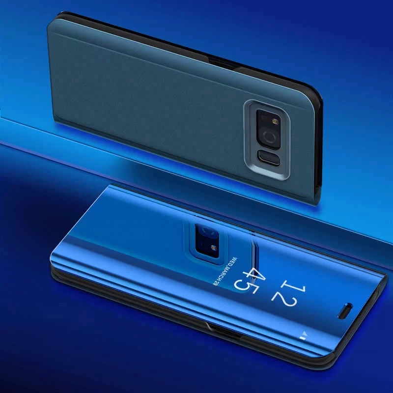 Galaxy S8 Kılıf Zore Clear View Flip Cover