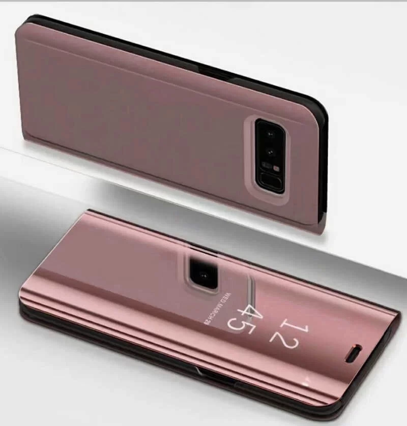 Galaxy S8 Kılıf Zore Clear View Flip Cover