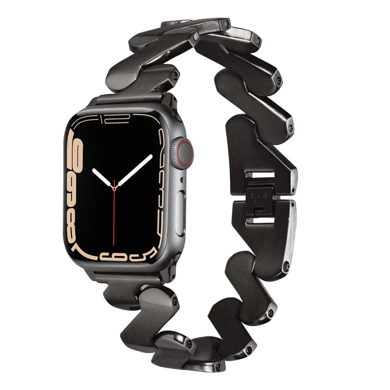 ​​​Apple Watch 38mm Kordon KRD-80 Metal Strap Kayış