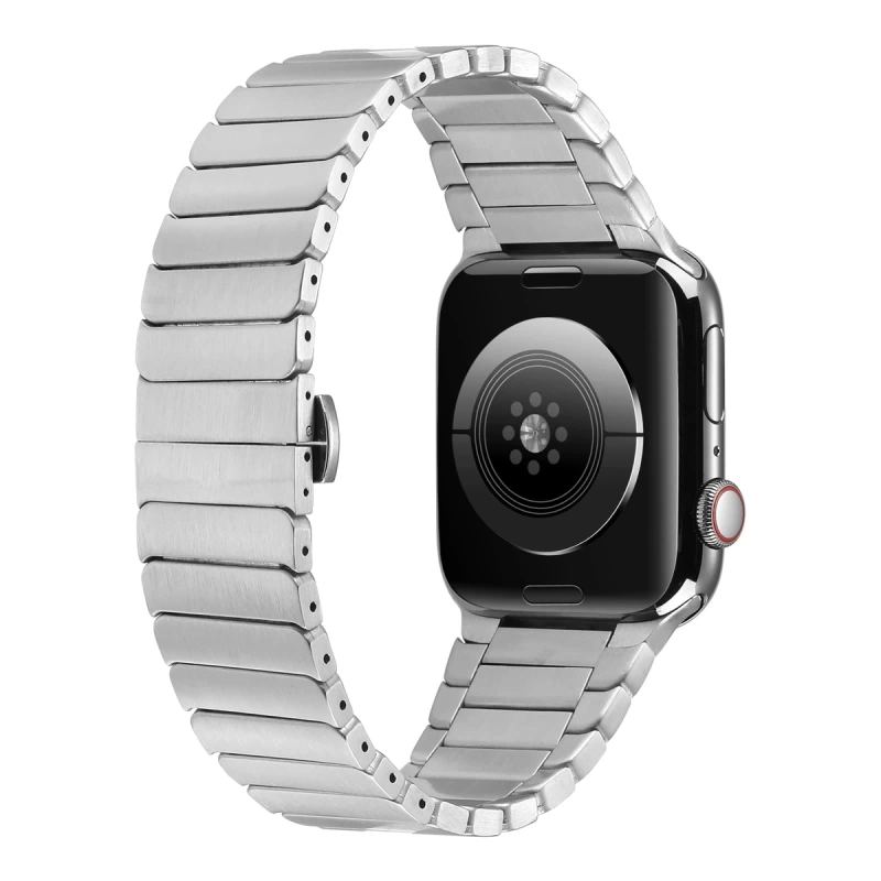 ​​​Apple Watch 42mm Kordon KRD-79 Metal Strap Kayış