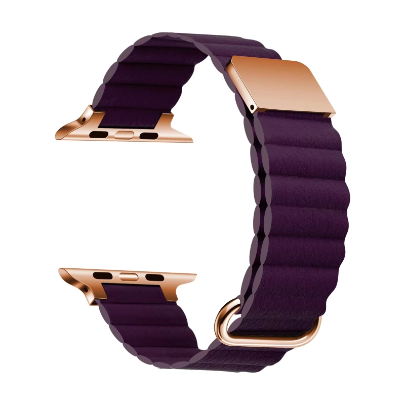 ​​​Apple Watch 42mm KRD-78 PU Deri Kordon Strap Kayış