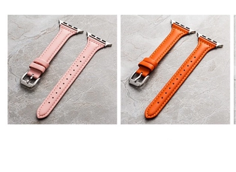 ​​​Apple Watch Ultra 49mm Kordon KRD-28 Deri Strap Kayış