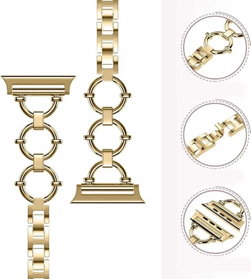 ​​​Apple Watch Ultra 49mm Kordon KRD-56 Metal Strap Kayış