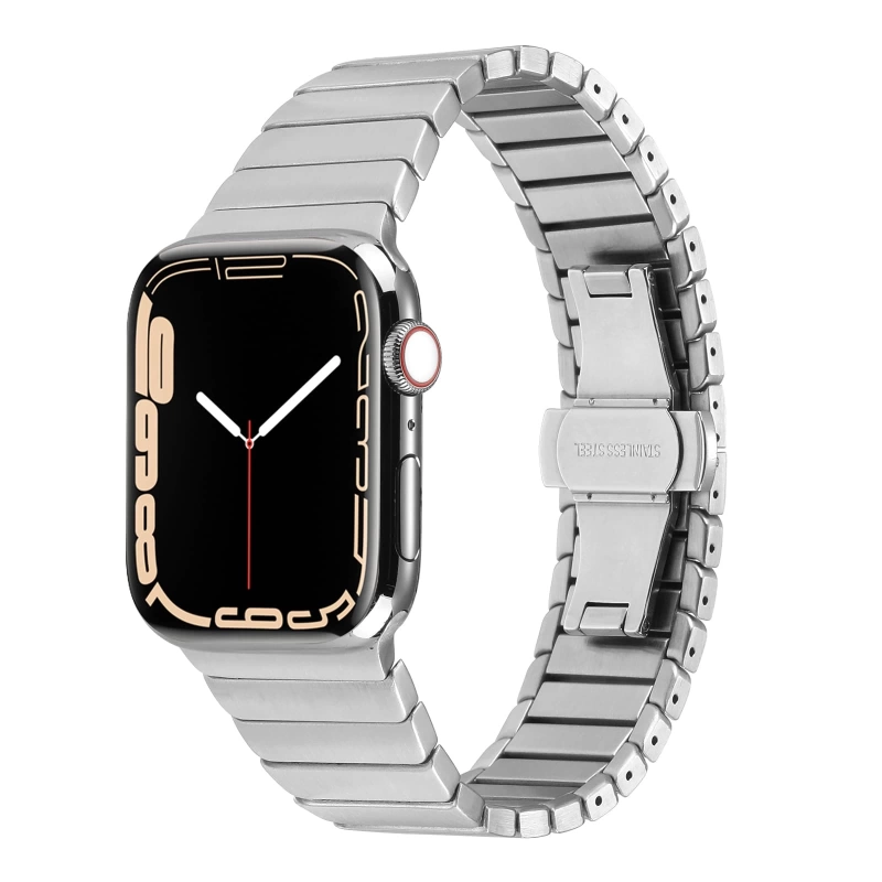 ​​​Apple Watch Ultra 49mm Kordon KRD-79 Metal Strap Kayış