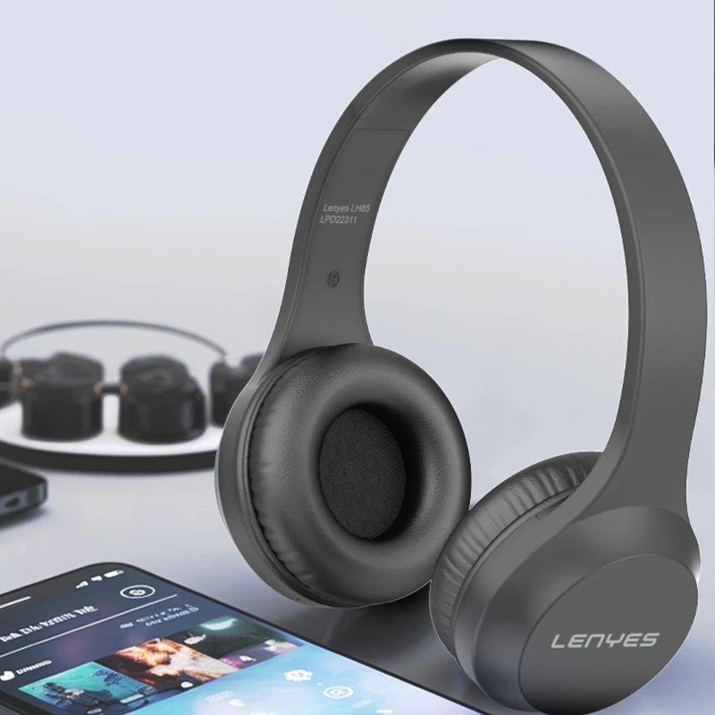 ​Lenyes LH85 Çift Kanal Stereo Kulak Üstü Bluetooth Kulaklık v5.3