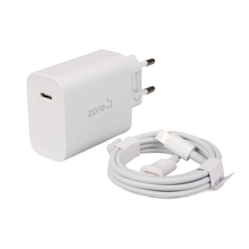 ​Zore XMac Serisi X7 Type-C to Lightning Ev Şarj Aleti 20W