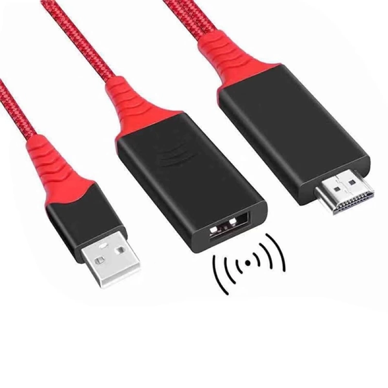 1080p Hdmi 2 İn1 Cast Telefondan Tv Wireless Dönüştürücü Adaptör